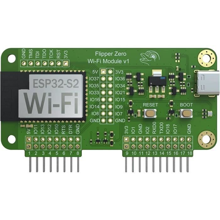 Kit Flipper Zero WiFi Complet - Carte WiFi, 64 Go SD, Lecteur USB - Pour Pentesting Et DIY Tech