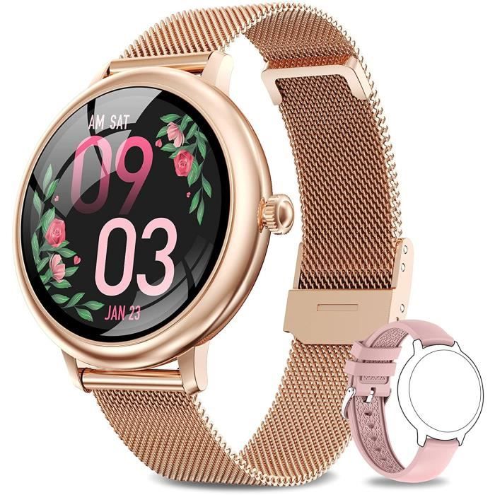 Montre Connectée Femme Smartwatch Fitness Sport Étanche IP67 avec Gestion  Féminine Cardiofréquencemètre Montre Connecter pour Femmes - Cdiscount  Téléphonie