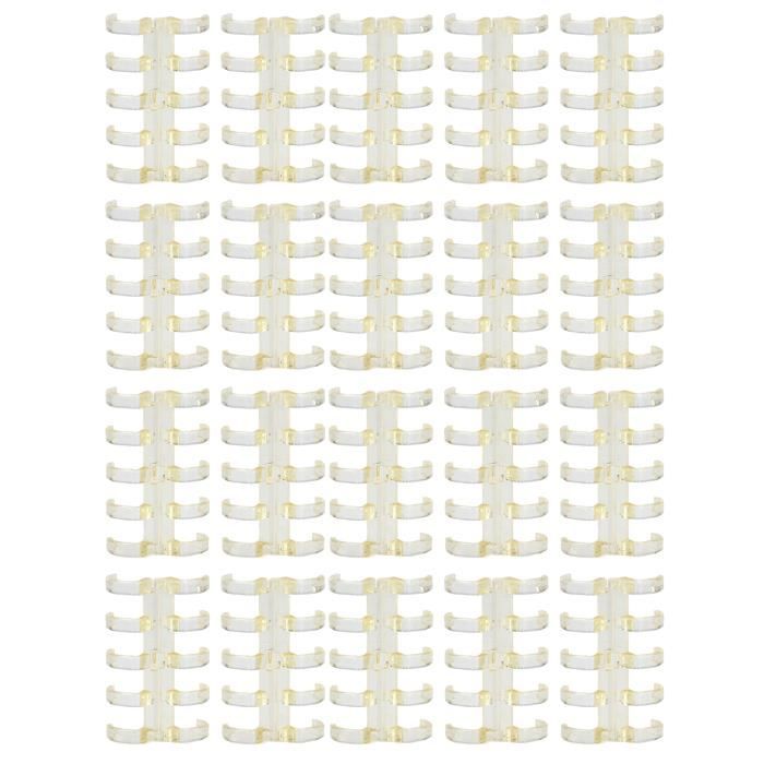 Lot De 50 Anneaux De Reliure En Métal Multicolores - 30 Mm