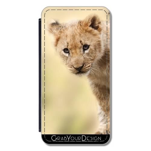 Etui A Rabat Pour Htc One M9 Bebe Lion Glu Achat Coque Bumper Pas Cher Avis Et Meilleur Prix Cdiscount