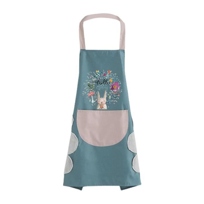 BSBUY Tablier et Chapeau de Chef pour Enfants, Tablier de Cuisine Règlable avec 2 Poches et Toque de Chef pour Fille Garçon, Tablier Imperméable pour Cuisiner Peinture Artisanat(60x45cm BSBUY Tablier et Chapeau de Chef pour Enfants, Tablier de Cuisine Règlable avec 2 Poches et Toque de Chef pour Fille Garçon, Tablier Imperméable pour Cuisiner Peinture Artisanat(60x45cm
