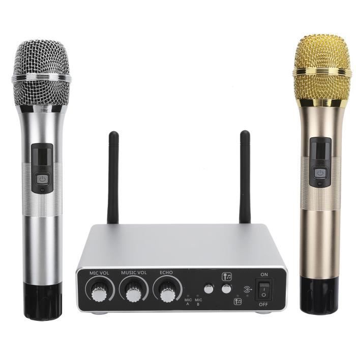 Ensemble De Microphone Vhf Sans Fil, Microphone À Main Professionnel