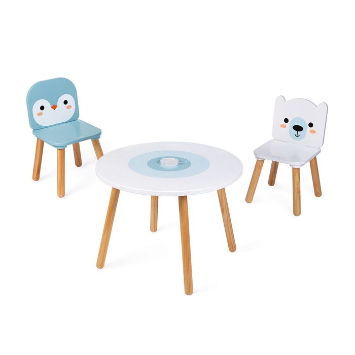 JANOD - Table et chaises (bois) - Dès 3 Ans