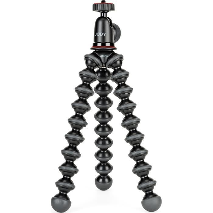 Trépied photo flexible JOBY GorillaPod 1K Kit - Supporte jusqu'à 1 kg - Noir