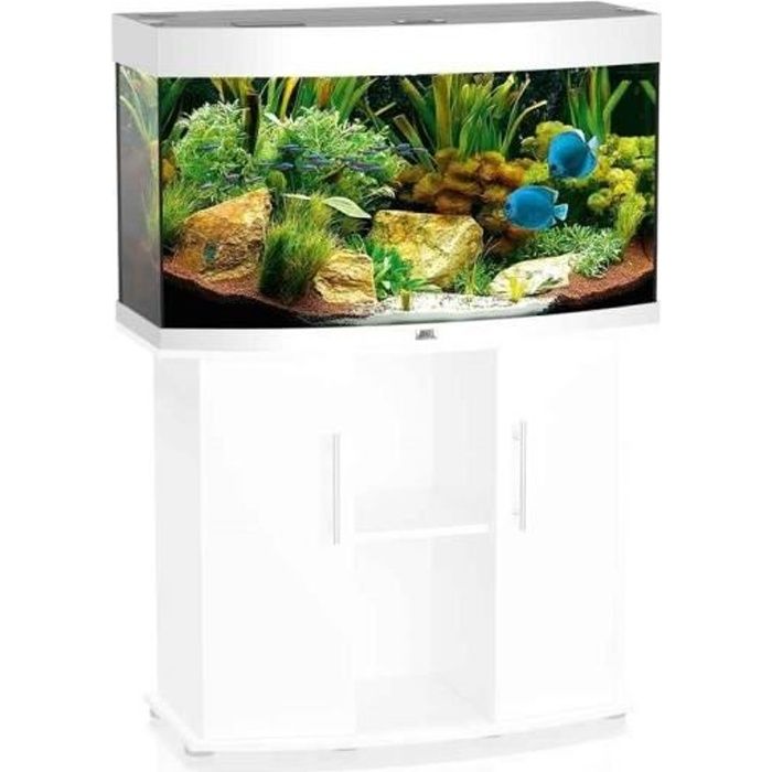 Meilleurs prix pour Aquarium Vision Incurvé 180 LED, 180 Litres avec Meuble (92x41x73) Kit Complet
