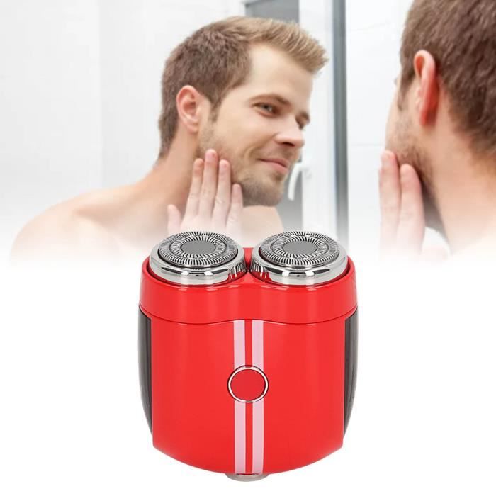 Rasoir électrique Sans Fil Pour Hommes - 3 Têtes Rotatives - Usage Sec/humide - Rechargeable USB - Neuf