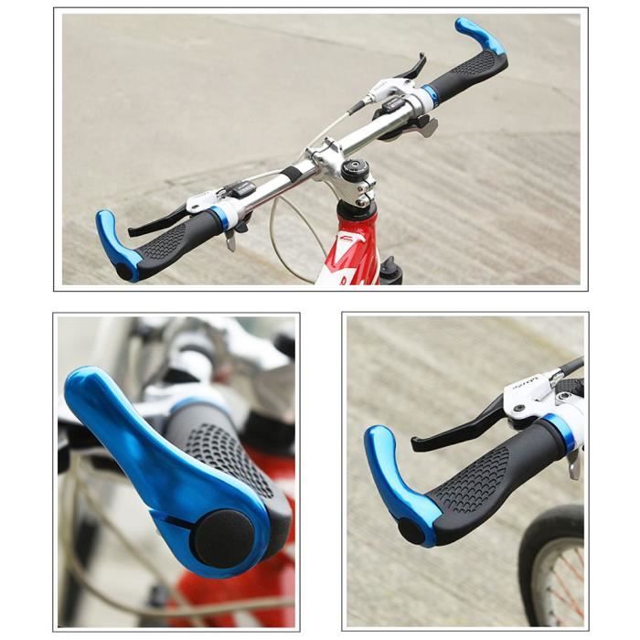 Hand Grip Musculation,Poignées de guidon de vélo vtt,en caoutchouc,à