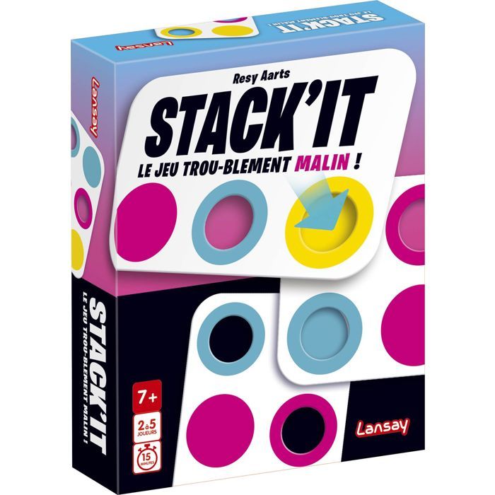 STACKIT - Jeu de société - LANSAY - Dès 7 ans