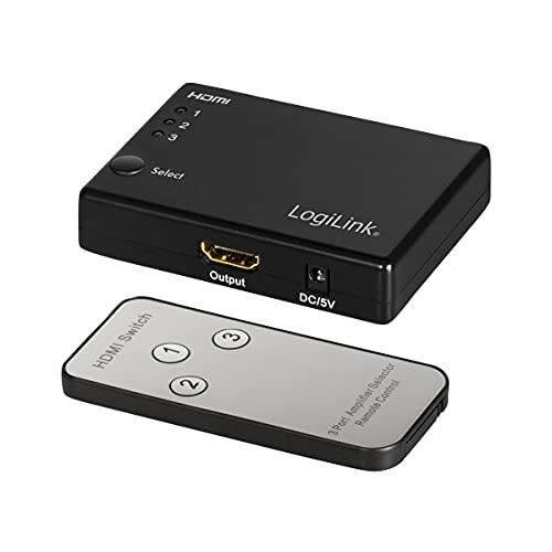 LOGILINK HD0042 COMMUTATEUR HDMI 3 PORTS 1080P - 60 HZ