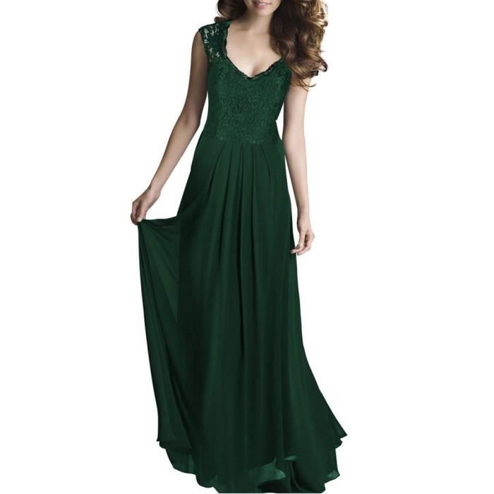 Robe Midi En Dentelle à Fleurs Pour Femme - Col Rond, Bodycon, élégante Pour Soirée, Mariage, Cocktail