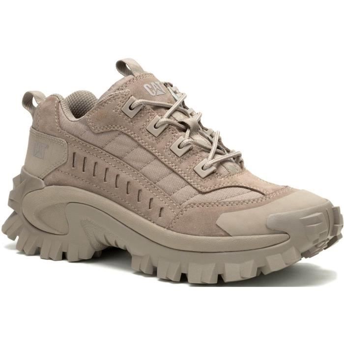 Caterpillar Chaussures Homme CATERPILLAR Intruder Beige - Cuir - Lacets