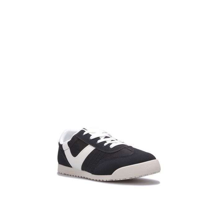 Baskets bi-matières avec effet nubuck et matelassé.Dotées dun laçage à 5 œillets et dune semelle crantée. pour femme - Baskets Baskets bi-matières avec effet nubuck et matelassé.Dotées dun laçage à 5 œillets et dune semelle crantée. pour femme - Baskets