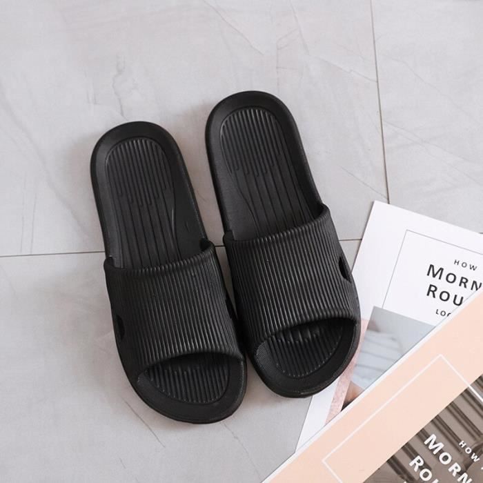Claquettes Femme Singe - Pantoufles De Bain Antidérapantes Fun Et Confortables, Sandales Chaussons Maison & Plage