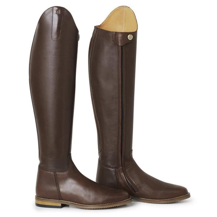 boots equitation cuir marron,bottes equitation cuir marron elegantes