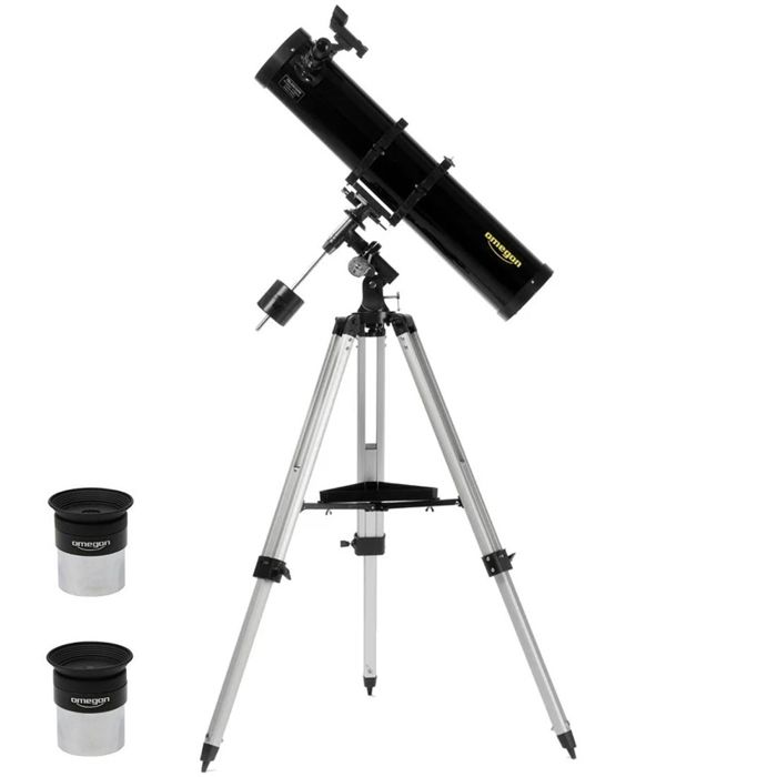Lunette Astronomique Télescope Omegon 920-130 + Monture Equatoriale Type B + Oculaires
