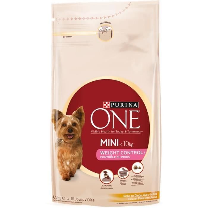 One - My Dog Food Lover Dinde 1.5Kg - Lot De 3 - Offre Special