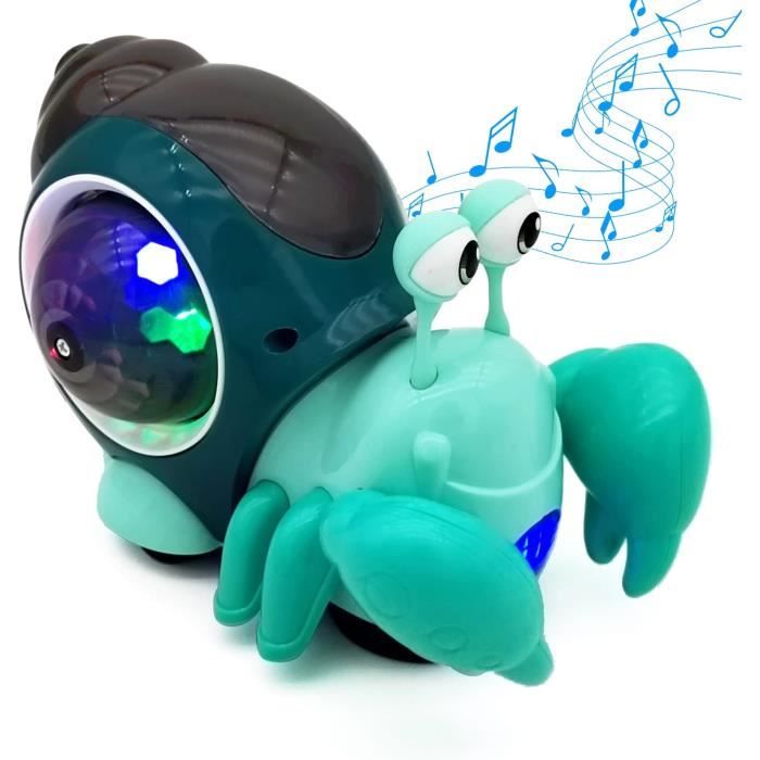 Jouet enfant - PRUMYA - Crabe électrique - Musique jouée - 24 mois et plus - Mixte