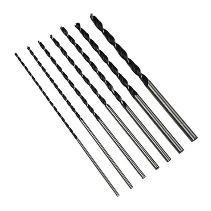5 Forets Hélicoïdaux 1.3mm Extra-long 65mm - Pour Aluminium, Marque Uxcell