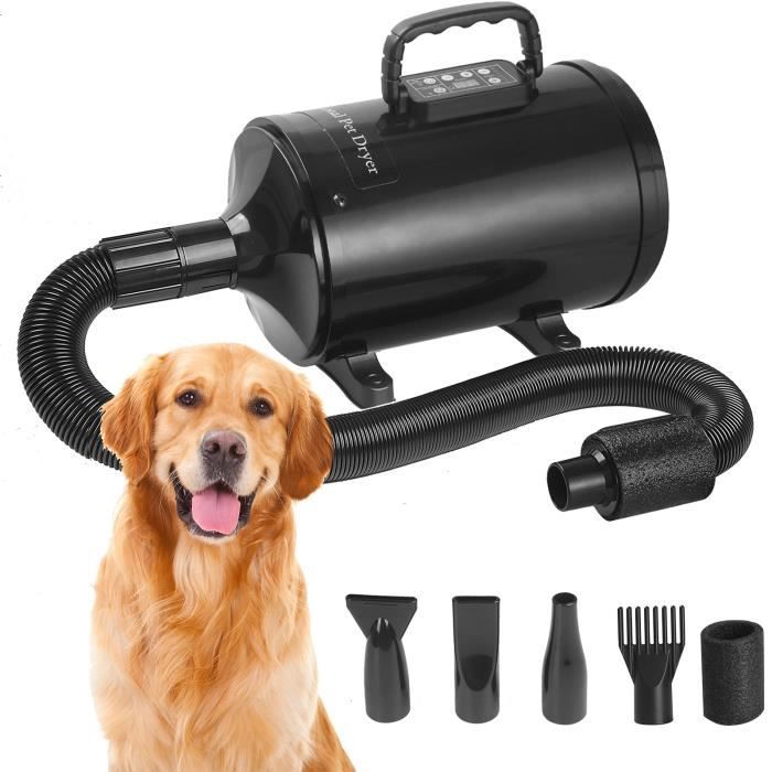 SINBIDE®Sèche-Cheveux Professionnel pour Animaux Domestiques Sèche-Poils pour Chien Toilettage