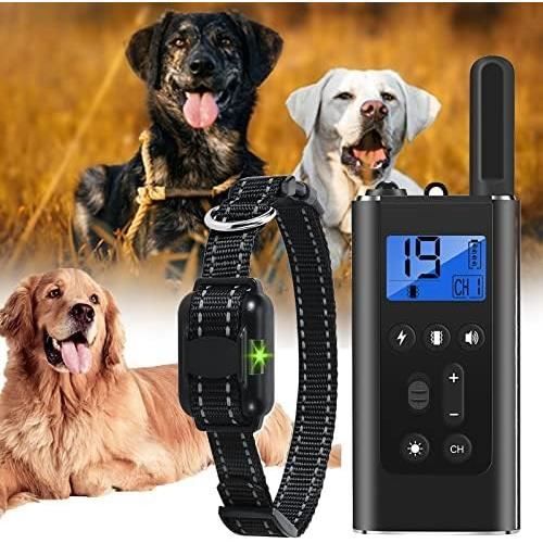 Collier de Dressage électrique pour Chien, 800 mètres, étanche ...
