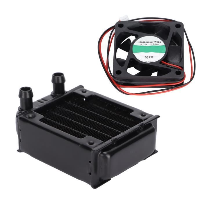 Ventilateur DC 12V 60x60x25mm - 5200 Tr/min, Double Roulement à Billes, Pour Refroidissement PC, Imprimante 3D...
