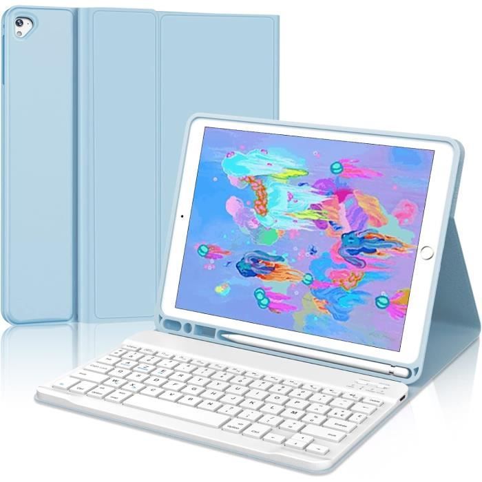WINCHKING Étui Pour IPad 6ème Génération Avec Clavier - Clavier Avec