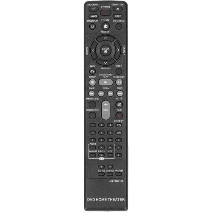 Télécommande Dvd, Pour Lg Dvd Home Cinéma Dh4130S Ht304 Ht305 Etc - Foto 4
