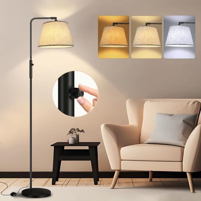 9W E27 Led Lampe Sur Pied De Salon, Lampadaire Sur Pied Salon, 3