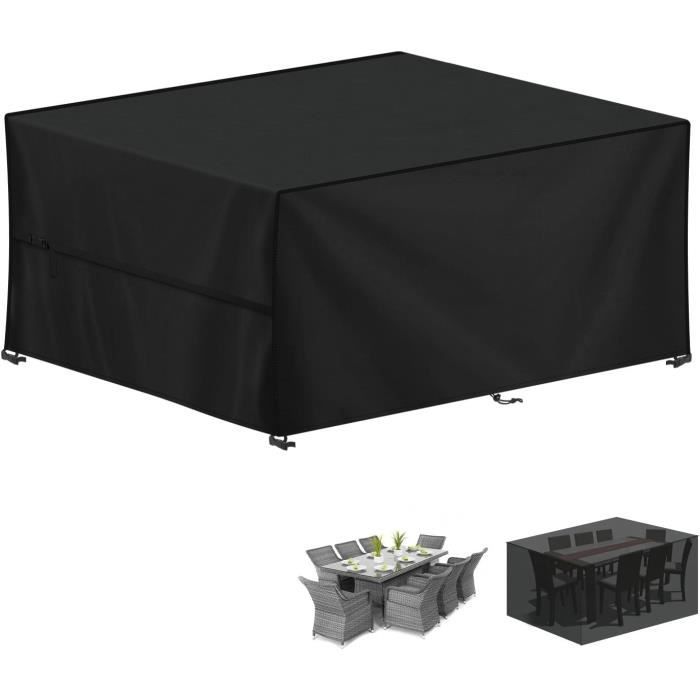 Housse Salon De Jardin 260x180x100cm/LxWxH Housse De