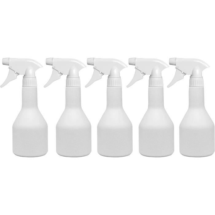 Lot De 2 Vaporisateurs Anti-fuites (500 Ml) - Embout Réglable Pour