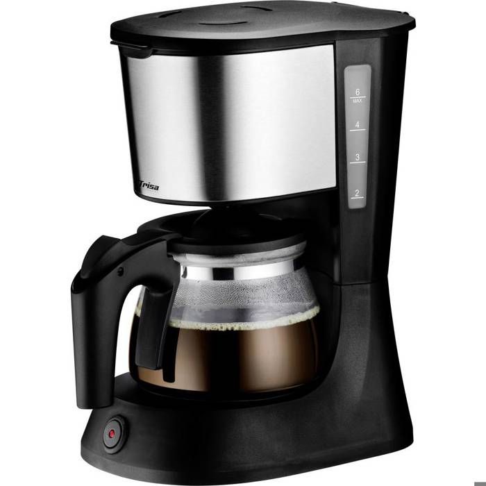 Trisa Perfect Coffee 6 Cafetière noir Nombre de tasse=6 fonction