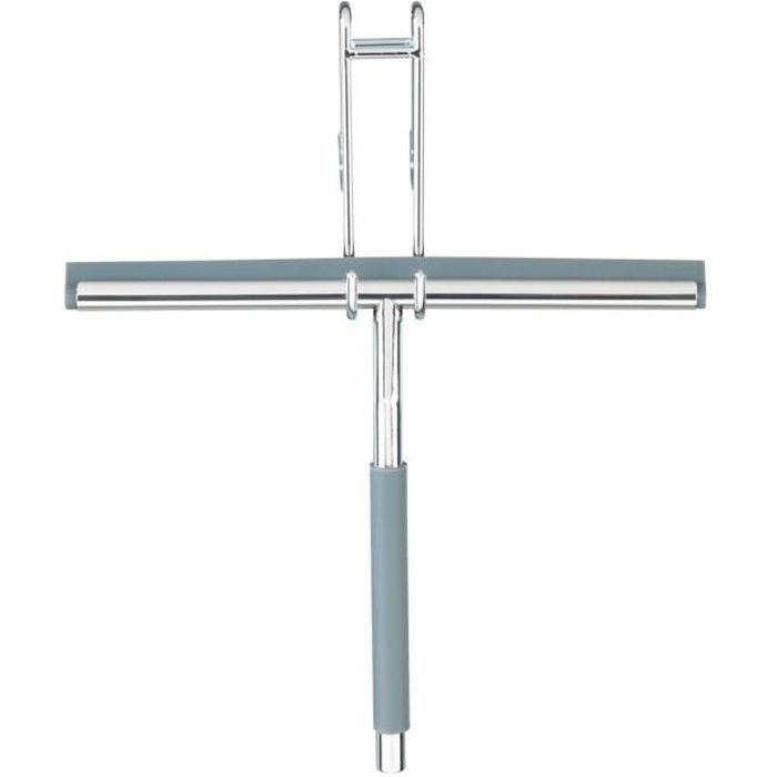 3 Raclettes De Douche - Nettoyage Miroir, Vitre Et Carrelage - Bleu, Vert, Rouge