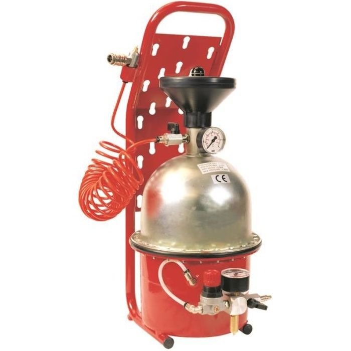 Clé de purge pour tuyau de vidange, kit de clé de purge de frein en métal et caoutchouc de 7 à 12 mm, 6 adaptateurs, 1 tuyau de vidange universel pour voiture