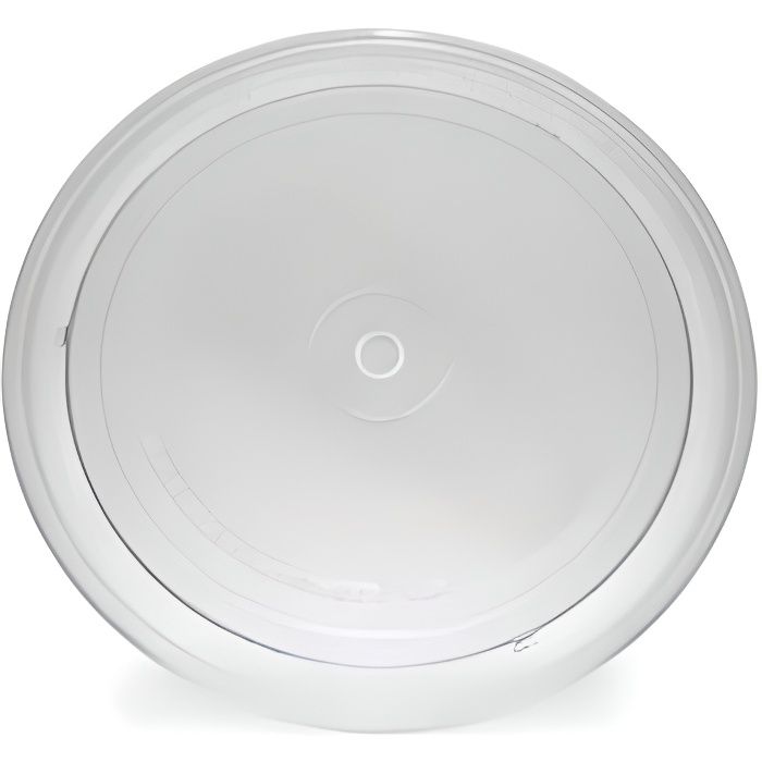 Plateau en verre pour micro-ondes Whirlpool VD3117277 - Diamètre 27.5cm - Blanc
