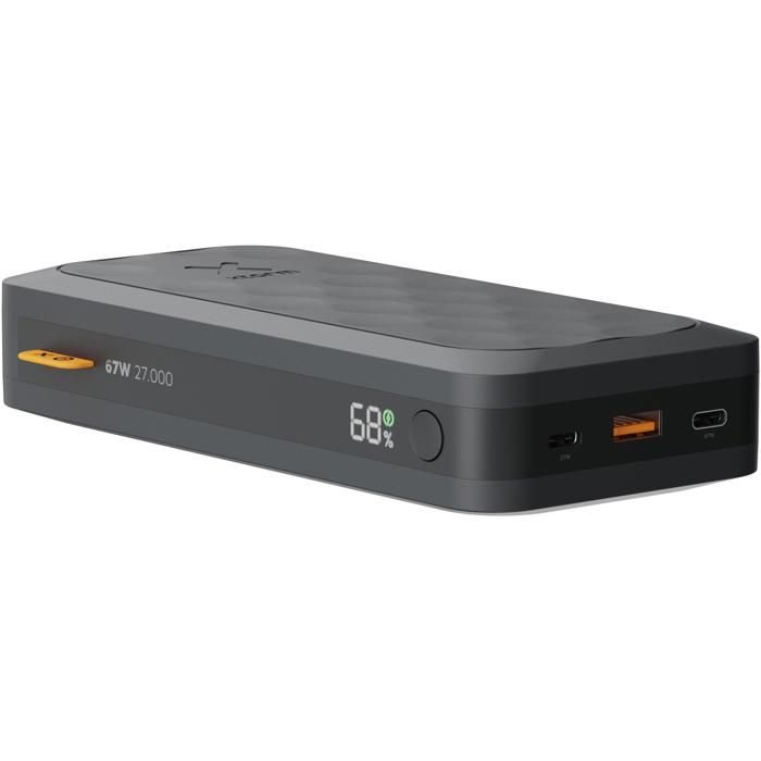 Xtorm Fuel Series 5 Powerbank 67W 27 000mAh 2X USB-C PD/1x USB-A Affichage LED Recharge dordinateur Portable Compatible avec