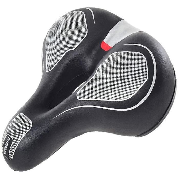 YOLISTAR Selle de Vélo, Siège de Vélo Creux et Ergonomique Selle de Vélo,Selle de Vélo Route Gel Imperméable et Respirante pour Hom