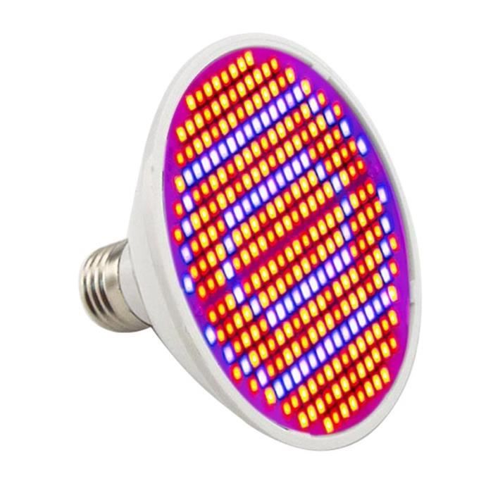 LAMPE DE CULTURE,Phyto lampe LED E27 rouge + bleu pour culture de plantes en serre, 300