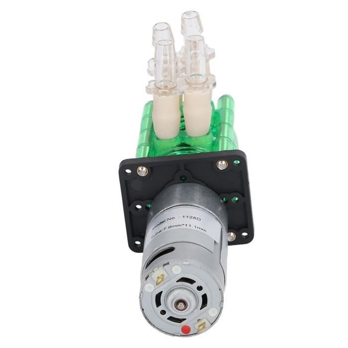 Pompe Péristaltique Doseuse 500 Ml/min 24V - Haute Qualité Résistante Corrosion Tête PC