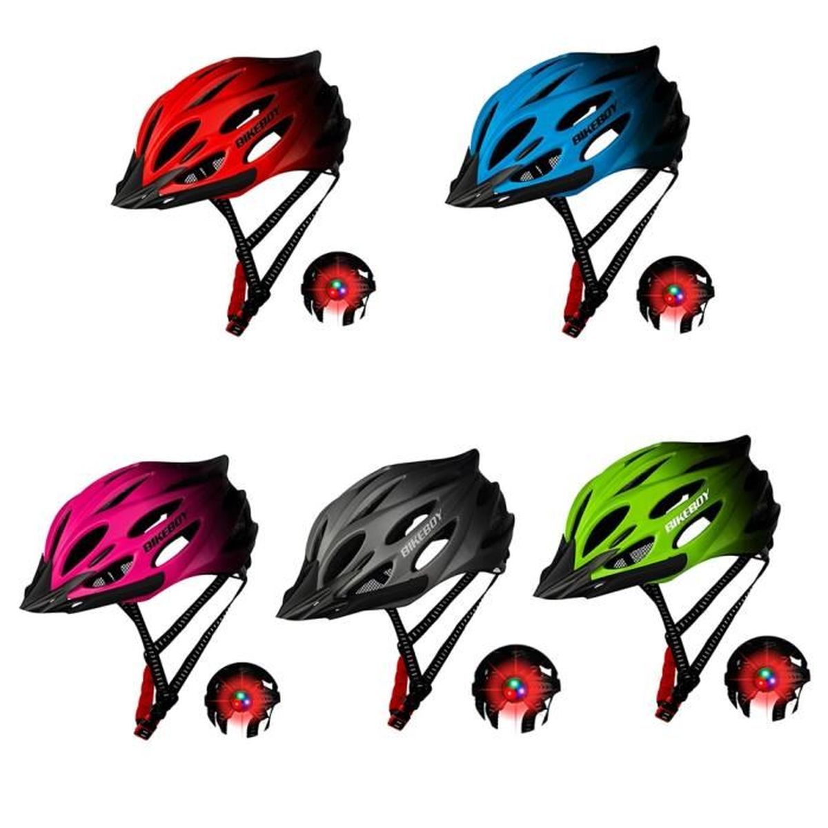 Demi-casque classique ultra léger pour moto vélo scooter homme et femme Demi-casque classique ultra léger pour moto vélo scooter homme et femme