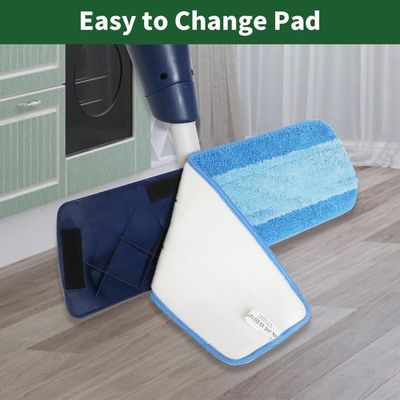 10 Lingettes Microfibres Réutilisables Lavables - Compatibles Balai Sweeper Mop 25.4 Cm - Pour Sols Et Surfaces - 3