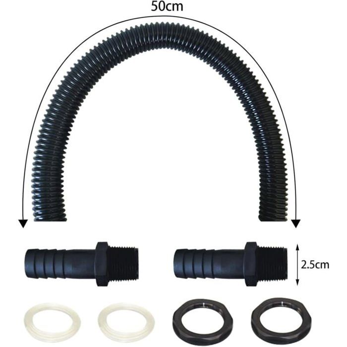 Connecteur Pour Tonneau De Pluie,Kit Collecteur D'Eau De Pluie[Y173