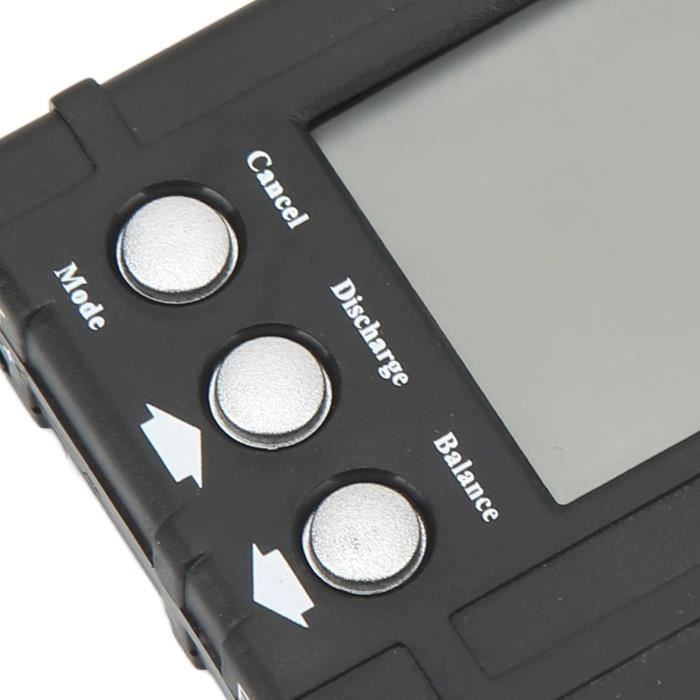 Testeur De Signal De Récepteur De Contrôleur De Tension De Batterie Lipo Mc-6S 1-6S - Noir