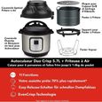 Instant Pot Duo Effet Croustillant, 6 Litre, Multicuiseur 11 en 1-Autocuiseur, Cocotte Minute, Friteuse à Air et Fonction Pâtisserie-2