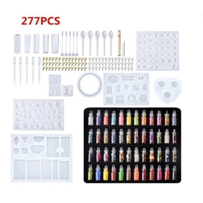 Lot De 110 Moules En Résine époxy Pour Marque-pages, 10
