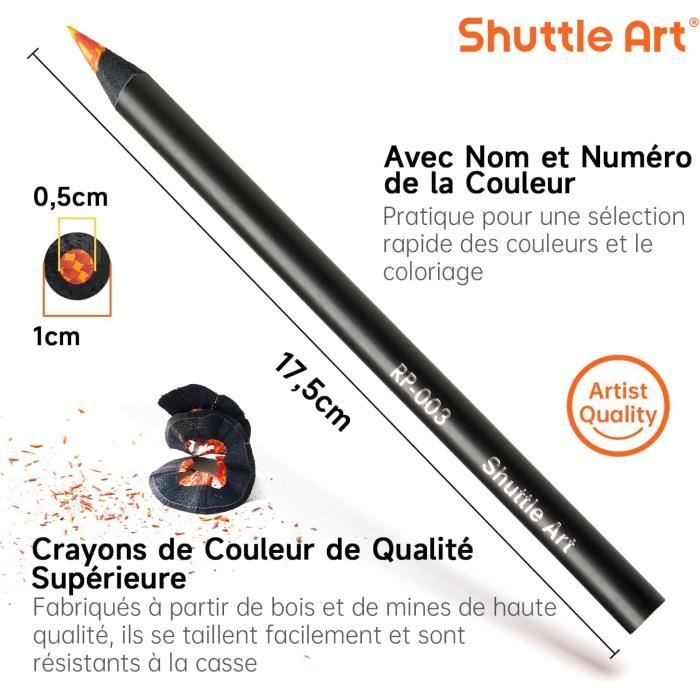 Madeki 12 Crayons de Couleur Métallisés pour Coloriages, Dessins et Faire des Cartes de Vœux Madeki 12 Crayons de Couleur Métallisés pour Coloriages, Dessins et Faire des Cartes de Vœux