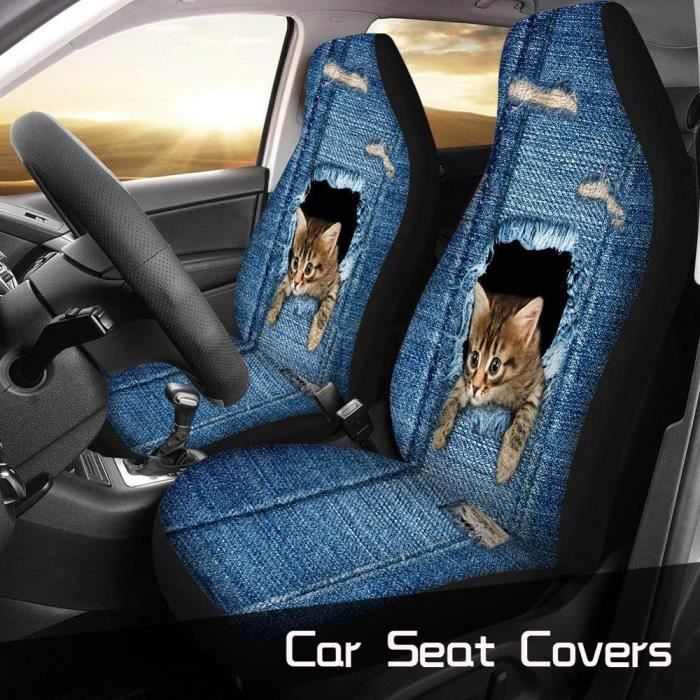 Blue for full set -AUTOYOUTH – housses de sièges de voiture universelles, 9  pièces, Beige, ensemble complet de protections pour sièg - Cdiscount Auto