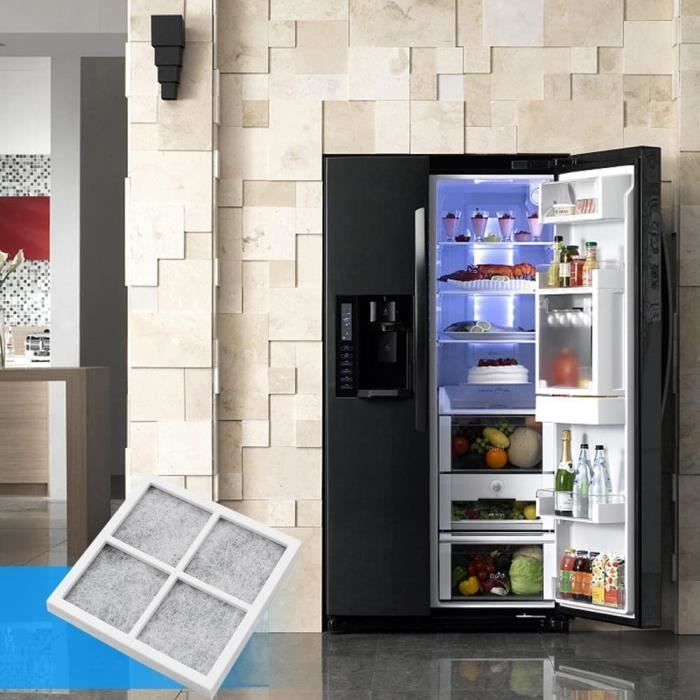 3 pièces filtre frigo americain,fresh air,filtre pure fresh,filtre frigo de  rechange pour filtre à air pour LG LT120F Elite 469918 - Cdiscount Bricolage