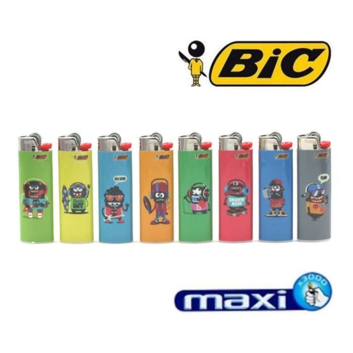 BIC Briquet | Maxi x50 Pas Cher | Grand Briquet BIC