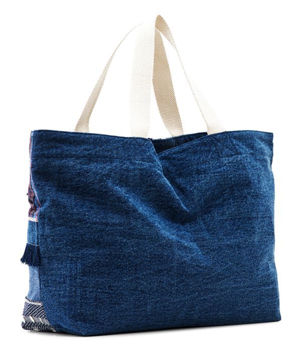 Desigual Sac a epaule bleu pour femme Accessories Shopping Bag 244007 bleu bleu fonce rouge Cdiscount Bagagerie Maroquinerie