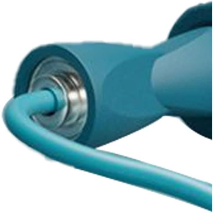 Corde A Sauter Box HEREROPE Corde à Sauter Lestée Pour Fitness, Corde à Sauter Lestée De 0,6 Kg Avec Poignées En Cuir Antidérapantes Et Ergonomiques, Corde à Sauter Avec Roulement à Billes